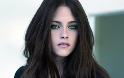 Celebrity Kristen Stewart Long Dark Minimal Wallpaper 4K 1920x1200 Hd, Desktop, Wallpaper:, Featuring, Celebrity, Kristen, Stewart, With, Long, Dark, Hair, Intense, White, Ultrawide, Full HD