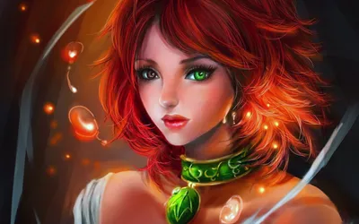 Fantasy Themed Woman Wallpaper 4K, Fantasy category