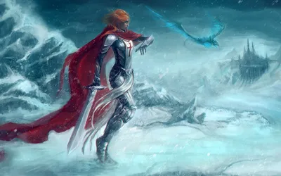Fantasy Woman Warrior Fantasy Wallpaper 4K 1920x1200 A, Striking, Fantasy, Scene, Featuring, Woman, Warrior, Armor, Wielding, Sword, She, Stands, Gray, Ultrawide, Full HD