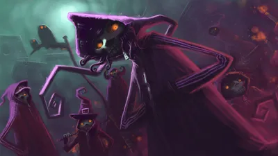 General Wallpaper 3893x2185 Black/Dark Wallpaper 4K 3893x2185 Skull-faced, Spider-limbed, Ultrawide, 4k