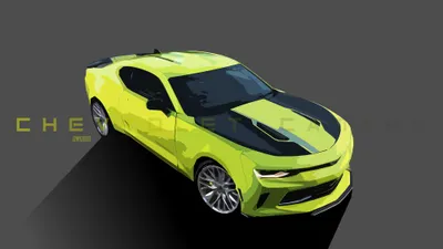 Golden Sleek Wallpaper Cars Wallpaper 4K 2000x1125 Hd, Desktop, Wallpaper, Featuring, A, Sleek, Yellow, Chevrolet, Camaro, Vehicle, Showcased, Overhead, Gray, Pink, Ultrawide, Full HD