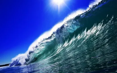 Dynamic Ocean Wave Nature Wallpaper 4K 1918x1198 Ultrawide