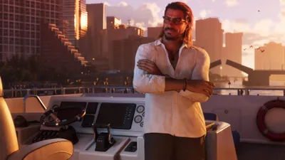Raul Bautista Video World Wallpaper 4K 3840x2160 Raul, Bautista, From, The, Video, Game, Grand, Theft, Auto, Leans, Yacht, Sunset, White, Ultrawide, 4k