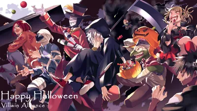 Bold Hero Wallpaper Black/Dark Wallpaper 4K 3840x2160 4k, Ultra, Hd, My, Hero, Academia, Wallpaper, Featuring, Villains, Dabi, Himiko, Toga, White, Ultrawide