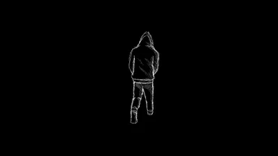 Artistic Solitary Figure Dark Hoodie Black/Dark Wallpaper 4K 2560x1440 Hd, Artistic, Desktop, Wallpaper, Featuring, A, Solitary, Figure, Dark, Hoodie, Standing, Alone, Black, Brown, Ultrawide, QHD