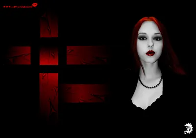 Misty Liz Wallpaper Black/Dark Wallpaper 4K 3508x2480 A, Striking, Hd, Wallpaper, Featuring, Liz, Vicious, In, Dark, Gothic, Setting, Showcases, White, Gray, Landscape, QHD