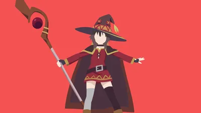Crisp Minimalist Wallpaper Minimal Wallpaper 4K 8000x4500 Minimalist, 8k, Ultra, Hd, Anime, Wallpaper, Featuring, Megumin, Konosuba, God, Blessing, Wonderful, Orange, Brown, Ultrawide, 4k