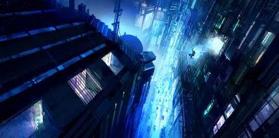 Futuristic Sci Cityscape Bathed World Wallpaper 4K 2180x1080 Futuristic, Sci-fi, Cityscape, Bathed, In, Blue, Light, Showcasing, Towering, Skyscrapers, Dynamic, Urban, White, Pink, Ultrawide, Full HD
