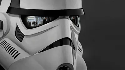 Dreamy Close Wallpaper Space Wallpaper 4K 2560x1440 A, Close-up, Of, Stormtrooper, Helmet, From, Star, Wars, Showcasing, Intricate, Details, Reflections, Gray, Ultrawide, QHD