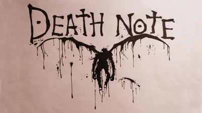Anime Death Note Dark Black/Dark Wallpaper 4K 1920x1080 Hd, Desktop, Wallpaper:, Featuring, The, Anime, Death, Note, Dark, Dripping, Design, Character, Gray, Ultrawide, Full HD
