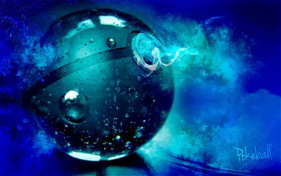 Bright Vibrant Wallpaper Space Wallpaper 4K 1680x1050 A, Vibrant, Hd, Desktop, Wallpaper, Featuring, Stylized, Pok, Ball, Surrounded, Swirling, Blue, Brown, Pink, Ultrawide