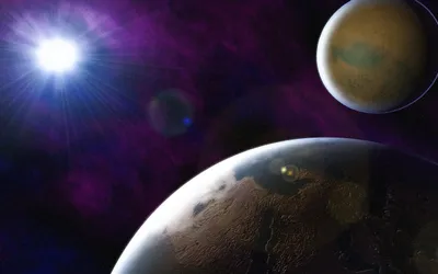 Sci Space Earth Space Wallpaper 4K 2560x1600 Hd, Pc, Desktop, Wallpaper, Showcasing, A, Sci-fi, Space, Scene, Earth-like, Planets, Illuminated, White, Ultrawide, QHD