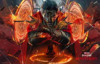 Movie Doctor Strange Fantasy Wallpaper 4K 2048x1306 Hd, Desktop, Wallpaper, From, The, Movie, Doctor, Strange, Multiverse, Madness, Featuring, Surrounded, Orange, Brown, Purple, Ultrawide, Full HD