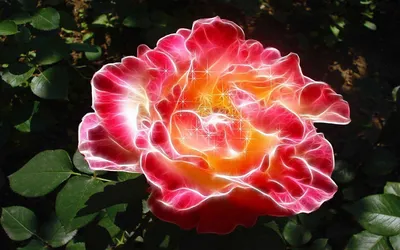 Artistic Vibrant Flower Nature Wallpaper 4K 1680x1050 Hd, Desktop, Wallpaper, Featuring, An, Artistic, Vibrant, Flower, Glowing, Red, Pink, Yellow, Brown, Ultrawide