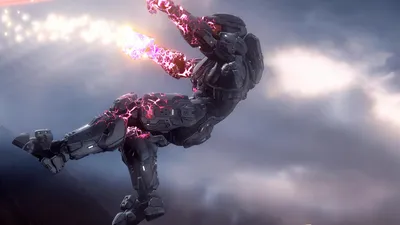 Character Halo Video Game Dynamic Games Wallpaper 4K 1920x1080 A, Striking, Hd, Desktop, Wallpaper, Featuring, Character, Halo, Video, Game, Showcasing, Dynamic, White, Gray, Ultrawide, Full HD
