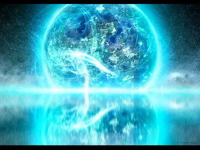 Moody Glowing Wallpaper Wallpaper 4K, Space category