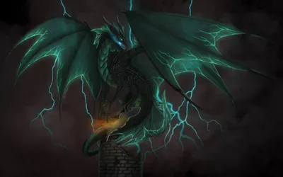 Dreamy Depicting Wallpaper Fantasy Wallpaper 4K 2560x1600 Hd, Desktop, Wallpaper, Depicting, A, Menacing, Green, Dragon), Glowing, Eyes, Electric, Surges, Brown, Ultrawide, QHD