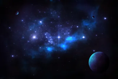 Calm Sci Wallpaper Space Wallpaper 4K 3000x2000 Hd, Pc, Desktop, Wallpaper, Featuring, A, Sci-fi, Galaxy, Scene, Glowing, Stars, Distant, Brown, Landscape, QHD