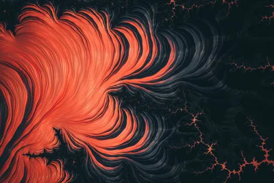 Minimalist Artistic Red Minimal Wallpaper 4K 1920x1280 Hd, Pc, Desktop, Wallpaper, Featuring, A, Minimalist, Artistic, Red, Illustration, Textured, Swirling, Orange, Landscape, Full HD