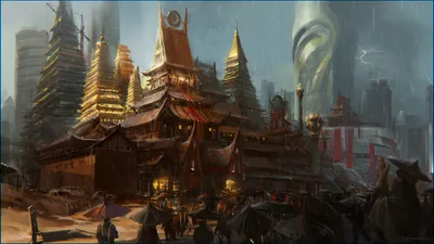 Dark Fantasy Wallpaper Fantasy Wallpaper 4K 1920x1080 Fantasy, City, Hd, Desktop, Wallpaper, Gray, Ultrawide, Full HD