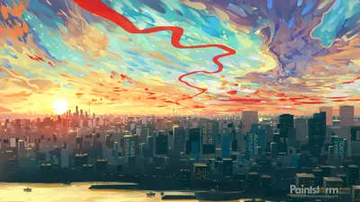 Calm Artistic Wallpaper World Wallpaper 4K 5000x2813 4k, Ultra, Hd, Artistic, Cityscape, Wallpaper, Featuring, A, Vibrant, Colorful, Sunset, Over, Pink, Purple, Orange, Ultrawide