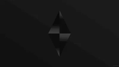 Calm Abstract Wallpaper Black/Dark Wallpaper 4K 3840x2160 Abstract, Black, Diamond, Design, On, A, Gradient, Grey, Featuring, Sharp, Angles, Sleek, Ultrawide, 4k