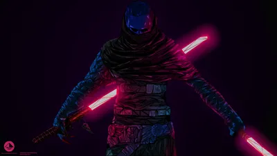 Mysterious Star Wars Character Wielding Space Wallpaper 4K 2558x1438 Full HD, Ultrawide