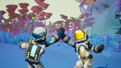 Video Game Starseeker Abstract Wallpaper 4K 1920x1080 Hd, Pc, Desktop, Wallpaper/background:, From, The, Video, Game, Starseeker, Astroneer, Expeditions, Two, White, Ultrawide, Full HD