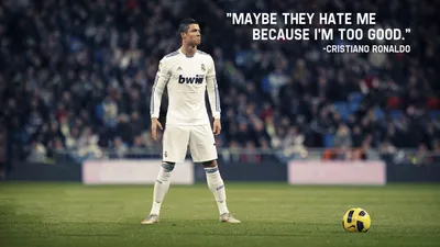 Serene Cristiano Wallpaper Abstract Wallpaper 4K 1920x1080 Cristiano, Ronaldo, In, Real, Madrid, C.f., Kit, On, Field, Quote, Maybe, They, Gray, Ultrawide, Full HD
