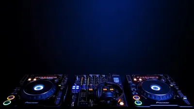 Equipment Illuminated Dark Blue Black/Dark Wallpaper 4K 1920x1080 Hd, Desktop, Wallpaper, Featuring, Dj, Equipment, Illuminated, Against, Dark, Blue, Tagged, Trance, Brown, Black, Ultrawide, Full HD