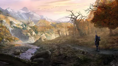 Digital Art Fantasy Landscape Nature Wallpaper 4K 3840x2160 A, 4k, Ultra, Hd, Digital, Art, Fantasy, Landscape, Baldur, 039, Gate, Featuring, White, Ultrawide