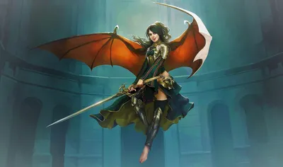 General Wallpaper 1918x1135 Fantasy Wallpaper 4K 1918x1135 Bat-like, Ultrawide