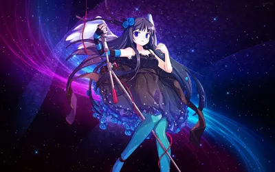 Anime Wallpaper 1918x1198 Abstract Wallpaper 4K 1918x1198 Dark Blue, Ultrawide