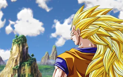Golden Goku Wallpaper Wallpaper 4K, Fantasy category