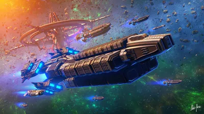Space Themed Futuristic Spaceship Space Wallpaper 4K 1920x1080 A, Striking, Hd, Space-themed, Wallpaper, Featuring, Futuristic, Spaceship, Navigating, Through, Asteroid-laden, Space, Brown, Ultrawide, Full HD