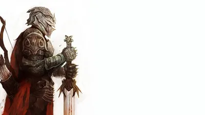 Sleek Fierce Wallpaper Fantasy Wallpaper 4K 1920x1080 A, Fierce, Fantasy, Warrior, Knight, Stands, In, Armor, Gripping, Sword, Detailed, Creating, White, Ultrawide, Full HD