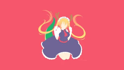 Tooru Kobayashi San Fantasy Wallpaper 4K 1920x1080 Tooru, From, Kobayashi-san, Chi, No, Maid, Dragon), Pink, Gray, White, Ultrawide, Full HD