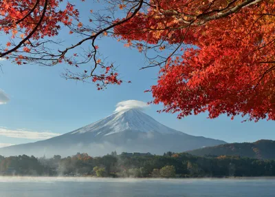 Mount Fuji Stands Majestic Snowy Nature Wallpaper 4K 4370x3121 Peak, Landscape, 4k