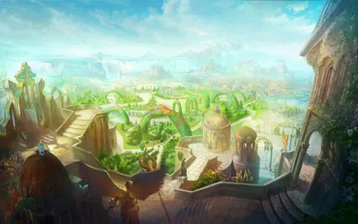 Calm Fantasy Wallpaper Fantasy Wallpaper 4K 1920x1200 Fantasy, City, Hd, Desktop, Wallpaper, White, Ultrawide, Full HD