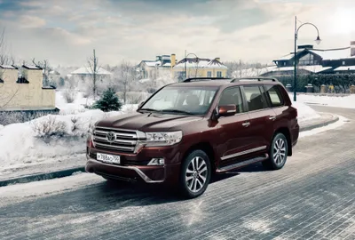 Golden Maroon Wallpaper Nature Wallpaper 4K 4096x2768 A, Maroon, Toyota, (land, Cruiser, Suv, Parked, On, Snowy, Road, Winter, Village, White, Gray, Landscape, 4k