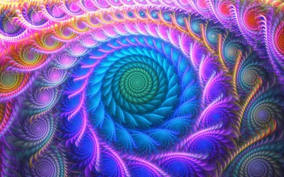 Abstract Fractal Vibrant Abstract Wallpaper 4K 1920x1200 An, Abstract, Fractal, Wallpaper, Featuring, Vibrant, Swirls, Of, Blue, Purple, Pink, Creating, Red, Brown, Orange, Ultrawide, Full HD