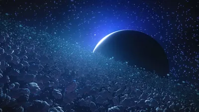 Anime Wallpaper 1918x1078 Abstract Wallpaper 4K 1918x1078 Dark Blue, Ultrawide