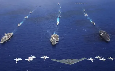 Dark Military Wallpaper Cars Wallpaper 4K 1680x1050 Hd, Desktop, Wallpaper, Featuring, A, Military, Formation, With, Aircraft, Carriers, Planes, Over, Brown, Ultrawide