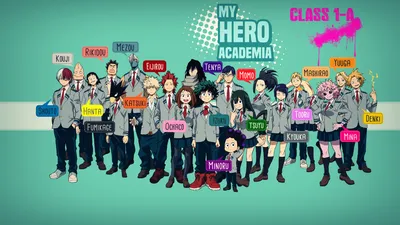 Radiant Characters Wallpaper Abstract Wallpaper 4K 2200x1236 Hd, Wallpaper, Featuring, Characters, From, My, Hero, Academia's, Academia, 039, Class, 1-a, Gray, Ultrawide, Full HD