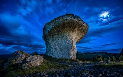 Mushroom Rock Abstract Abstract Wallpaper 4K 2880x1800 Mushroom, Rock, Red, Ultrawide, QHD