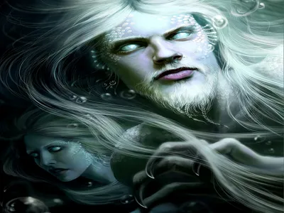 Fantasy Two Ethereal Gods Wallpaper 4K, Fantasy category
