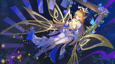 Anime Wallpaper 3838x2158 Abstract Wallpaper 4K 3838x2158 Dark Blue, Ultrawide, QHD