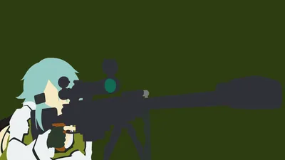 Minimalist Shino Asada Sinon Sword Minimal Wallpaper 4K 3840x2160 Minimalist, 4k, Ultra, Hd, Pc, Desktop, Wallpaper, Of, Shino, Asada, Sinon, Sword, Gray, Ultrawide