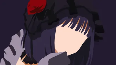 Minimalist Anime Marin Kitagawa Dress Black/Dark Wallpaper 4K 1920x1080 Minimalist, Hd, Anime, Desktop, Wallpaper, Marin, Kitagawa, My, Dress-up, Darling, Faceless, Stylized, White, Ultrawide, Full HD
