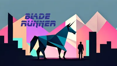 Bold Unicorn Wallpaper Minimal Wallpaper 4K 8000x4571 Unicorn, Minimalist, Rick, Deckard, Movie, Blade, Runner:, Hd, Desktop, Gray, Ultrawide, 4k